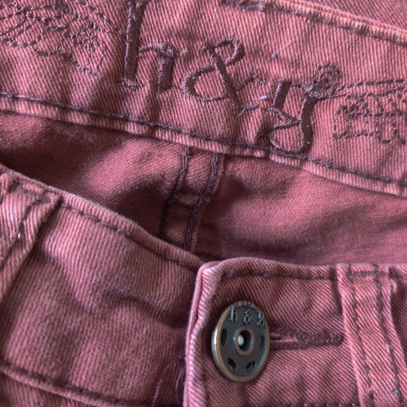 H & G  Dark Red Skinny Jeans - Picture 8 of 8